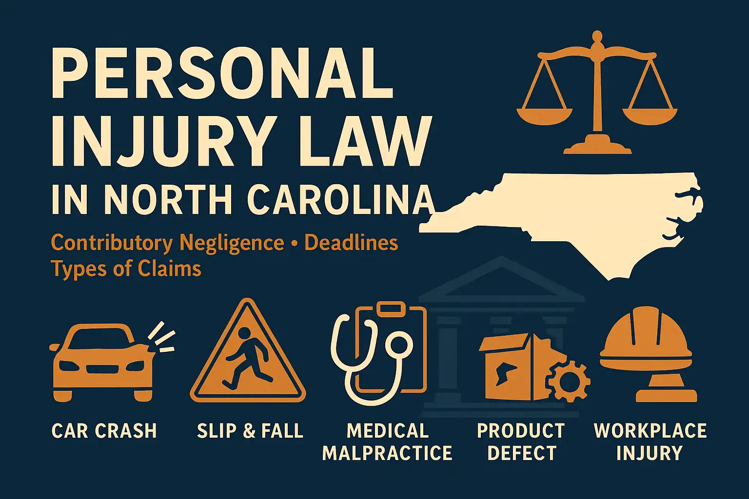 Guide to Personal Injury Law in North Carolina