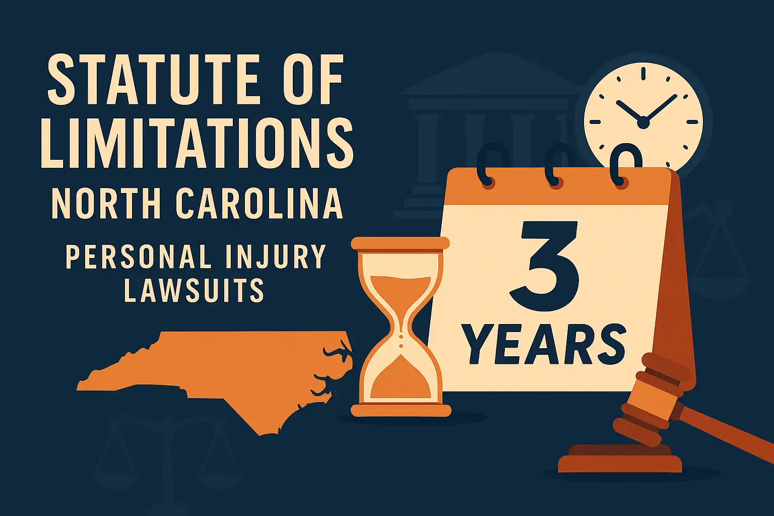 Statute of Limitations for Personal Injury in NC